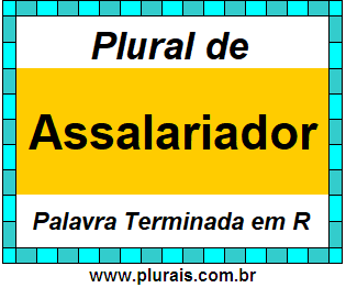 Plural de Assalariador