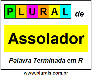 Plural de Assolador