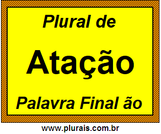 Plural de Atação