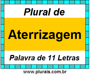 Plural de Aterrizagem