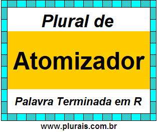 Plural de Atomizador