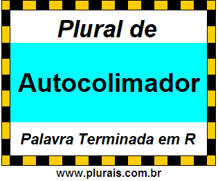 Plural de Autocolimador