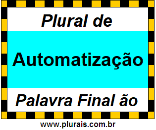 Plural de Automatização