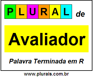 Plural de Avaliador