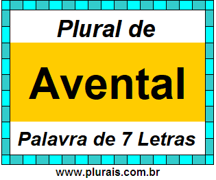 Plural de Avental
