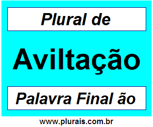 Plural de Aviltação