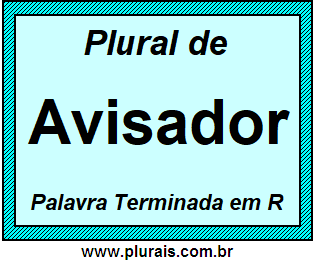 Plural de Avisador