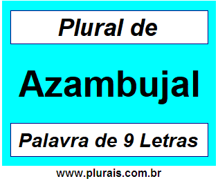 Plural de Azambujal