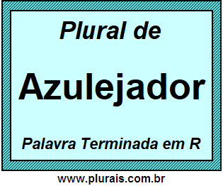 Plural de Azulejador