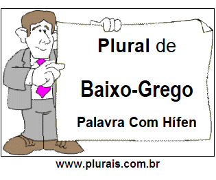 Plural de Baixo-Grego