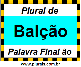 Plural de Balção