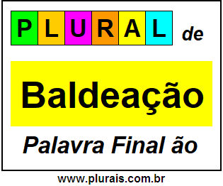 Plural de Baldeação