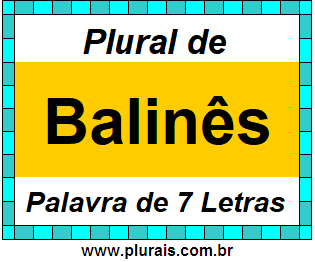 Plural de Balinês