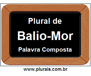 Plural de Balio-Mor