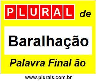 Plural de Baralhação
