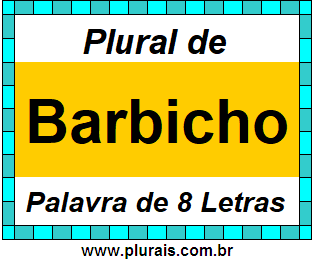 Plural de Barbicho