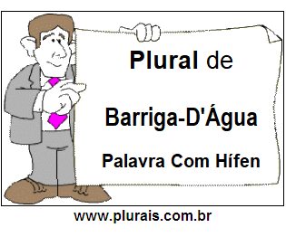 Plural de Barriga-D'Água