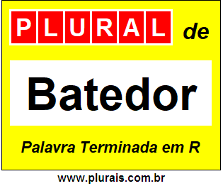 Plural de Batedor