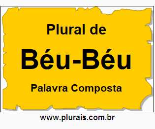 Plural de Béu-Béu