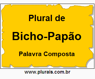 Plural de Bicho-Papão