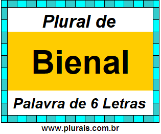 Plural de Bienal