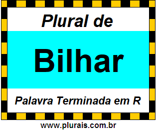 Plural de Bilhar
