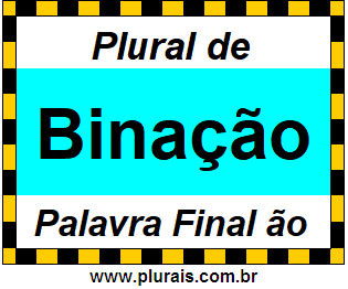 Plural de Binação