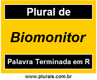 Plural de Biomonitor