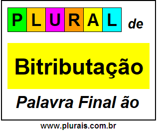 Plural de Bitributação