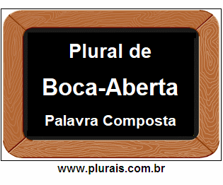 Plural de Boca-Aberta