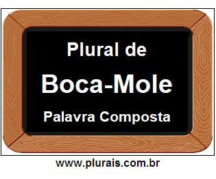 Plural de Boca-Mole