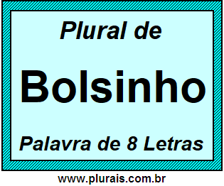 Plural de Bolsinho