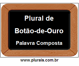 Plural de Botão-de-Ouro