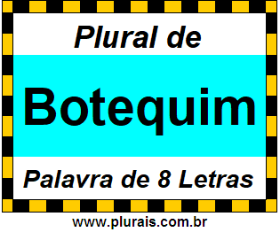 Plural de Botequim