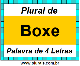 Plural de Boxe