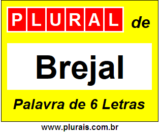 Plural de Brejal