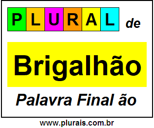 Plural de Brigalhão