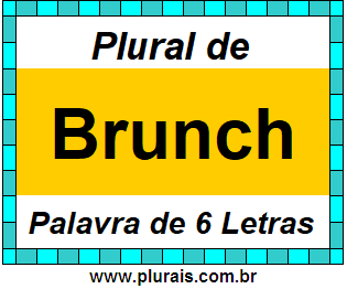 Plural de Brunch