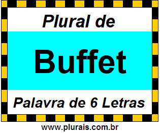Plural de Buffet