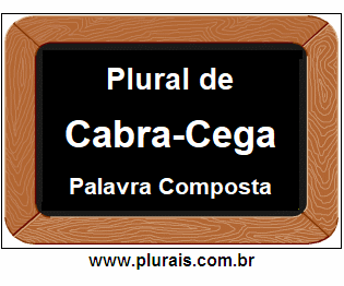 Plural de Cabra-Cega