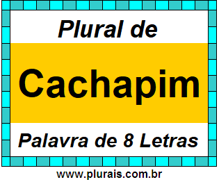 Plural de Cachapim