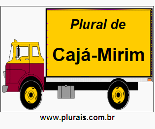 Plural de Cajá-Mirim
