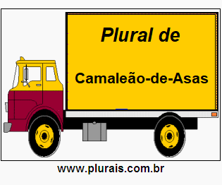 Plural de Camaleão-de-Asas