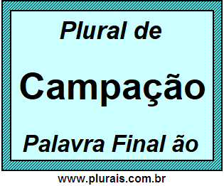 Plural de Campação