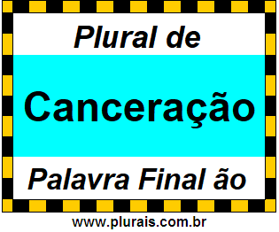 Plural de Canceração