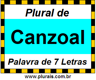 Plural de Canzoal