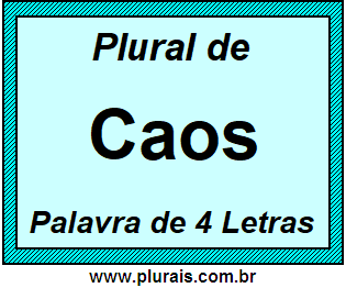 Plural de Caos