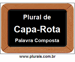 Plural de Capa-Rota