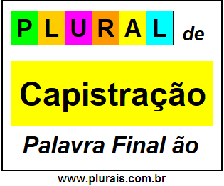 Plural de Capistração