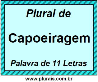 Plural de Capoeiragem